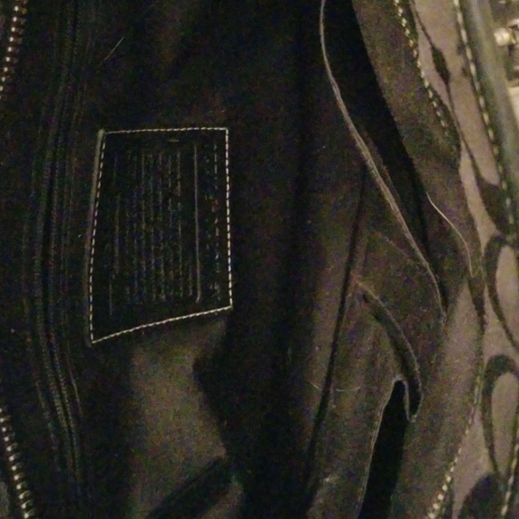 Original black Coach purse - Picture 7 of 7